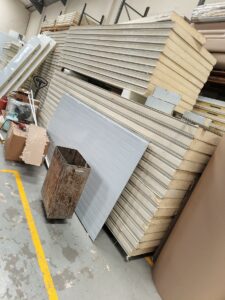Cold room installation Insulation Material