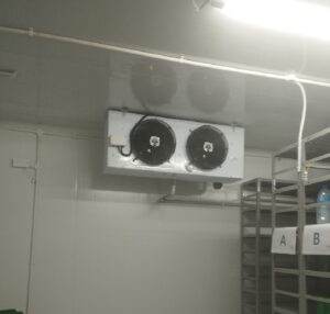 Cold room commissioning