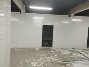 Components of a Cold Room Setup