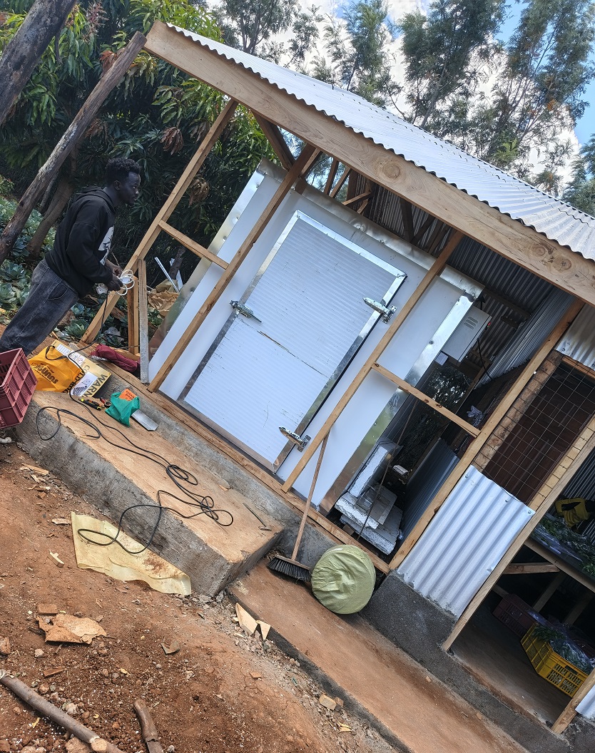 Packhouse cold rooms in Kenya